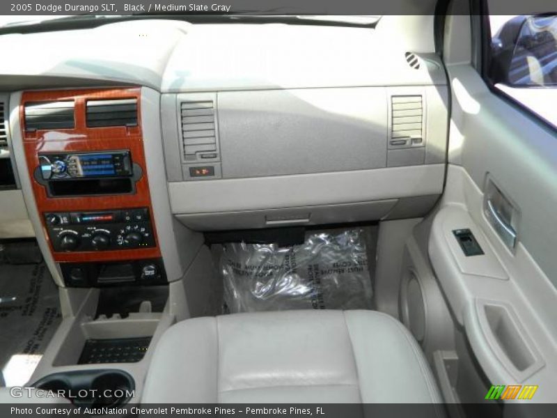 Black / Medium Slate Gray 2005 Dodge Durango SLT