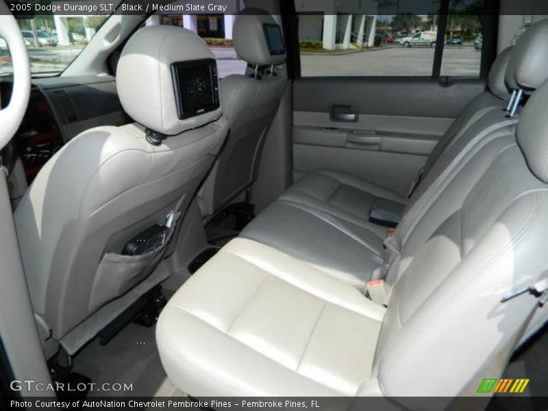Black / Medium Slate Gray 2005 Dodge Durango SLT