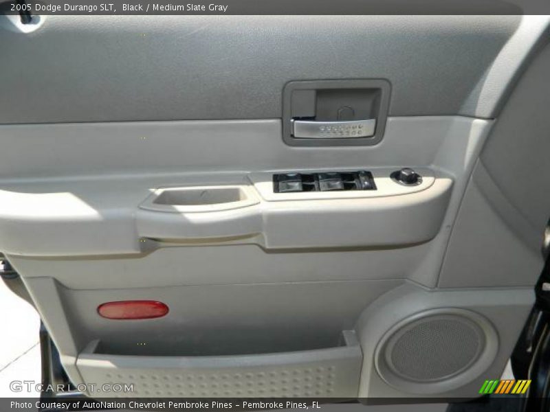 Black / Medium Slate Gray 2005 Dodge Durango SLT