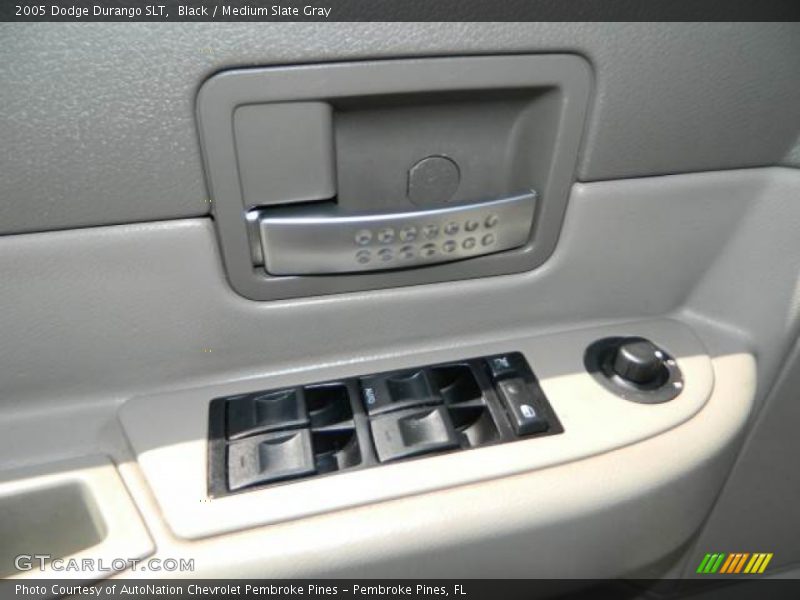 Black / Medium Slate Gray 2005 Dodge Durango SLT