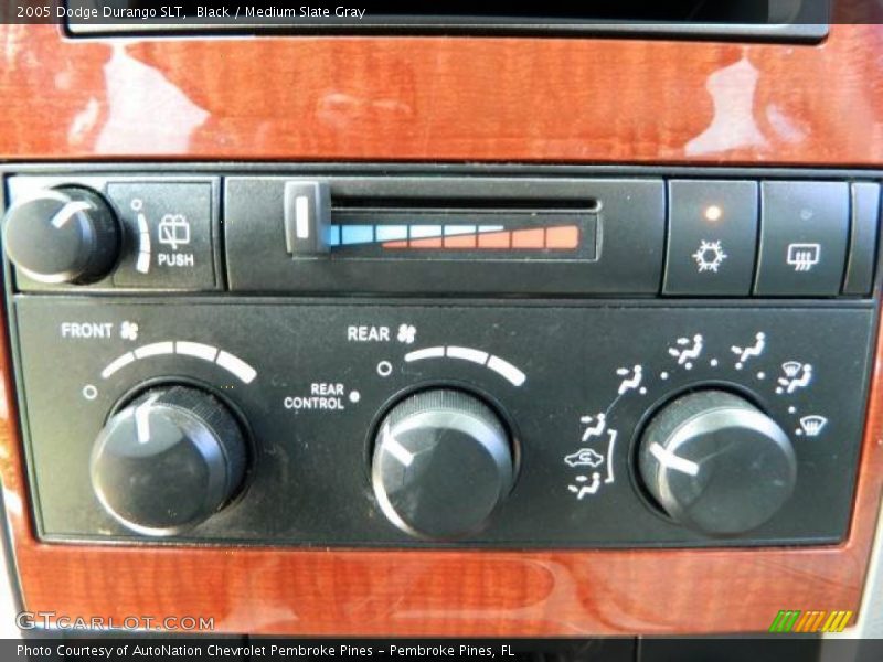 Black / Medium Slate Gray 2005 Dodge Durango SLT