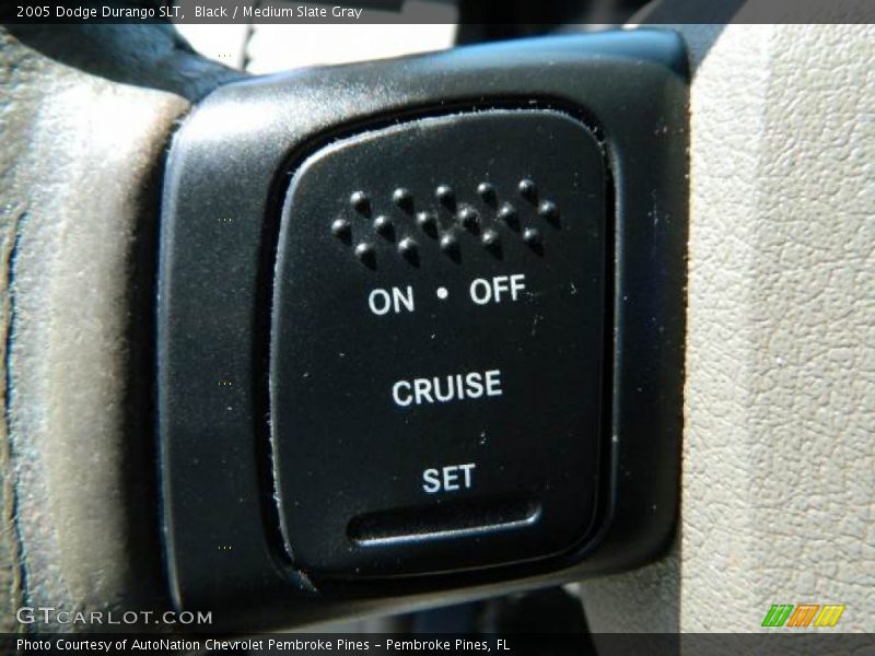 Black / Medium Slate Gray 2005 Dodge Durango SLT