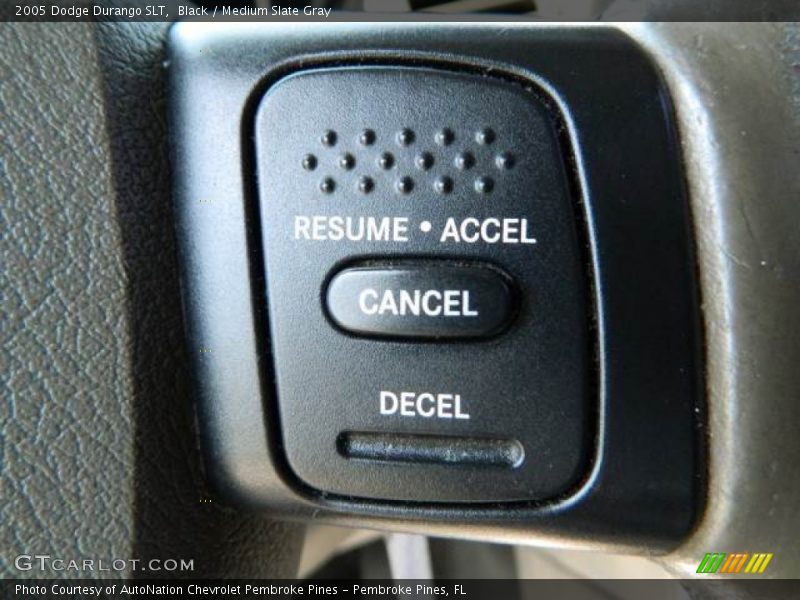 Black / Medium Slate Gray 2005 Dodge Durango SLT