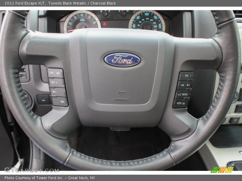 Tuxedo Black Metallic / Charcoal Black 2011 Ford Escape XLT