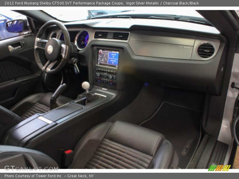 Dashboard of 2012 Mustang Shelby GT500 SVT Performance Package Coupe