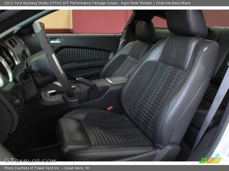 Front Seat of 2012 Mustang Shelby GT500 SVT Performance Package Coupe