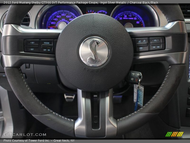 Controls of 2012 Mustang Shelby GT500 SVT Performance Package Coupe