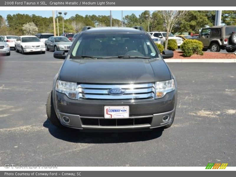Graphite Metallic / Medium Light Stone 2008 Ford Taurus X SEL