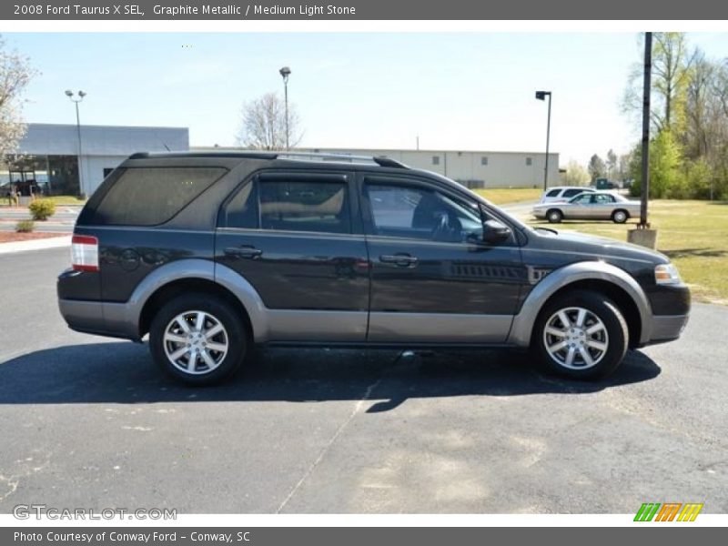 Graphite Metallic / Medium Light Stone 2008 Ford Taurus X SEL
