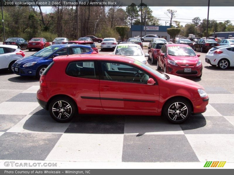 Tornado Red / Anthracite Black 2008 Volkswagen Rabbit 2 Door