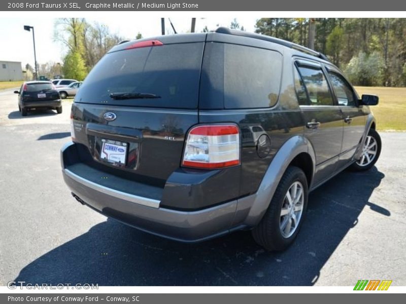 Graphite Metallic / Medium Light Stone 2008 Ford Taurus X SEL