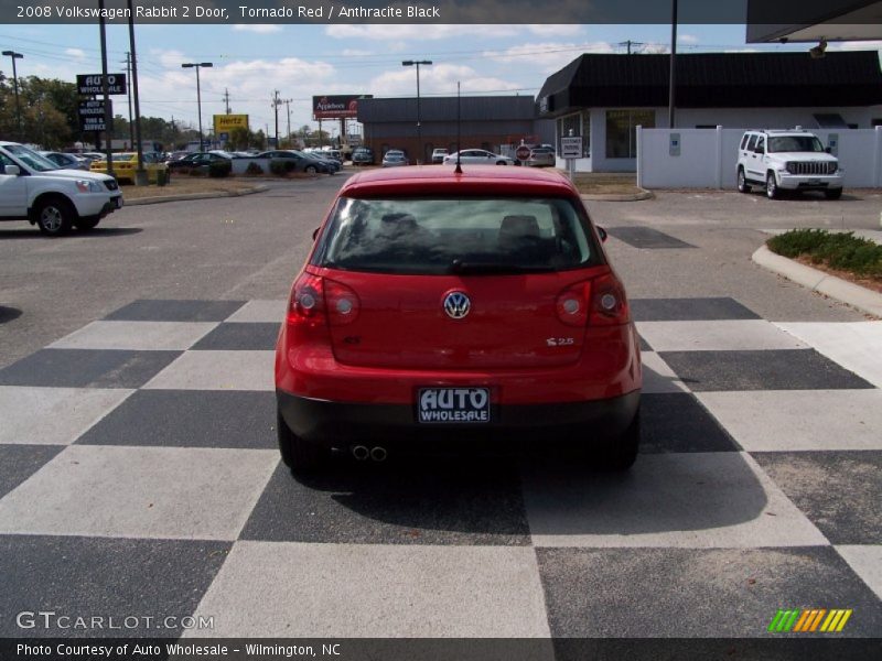 Tornado Red / Anthracite Black 2008 Volkswagen Rabbit 2 Door