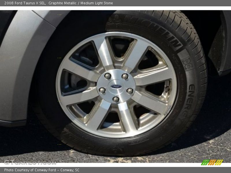 Graphite Metallic / Medium Light Stone 2008 Ford Taurus X SEL
