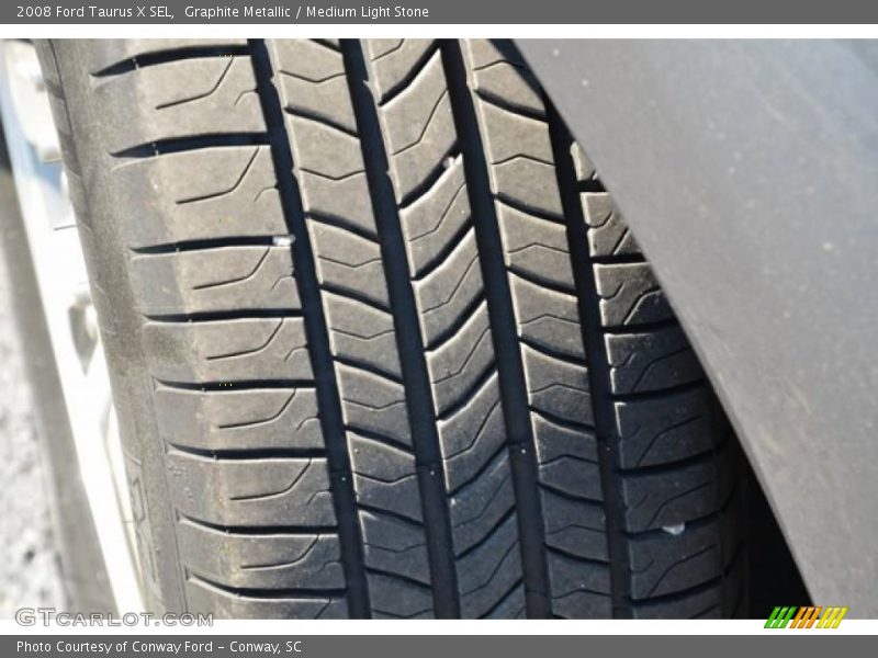 Graphite Metallic / Medium Light Stone 2008 Ford Taurus X SEL
