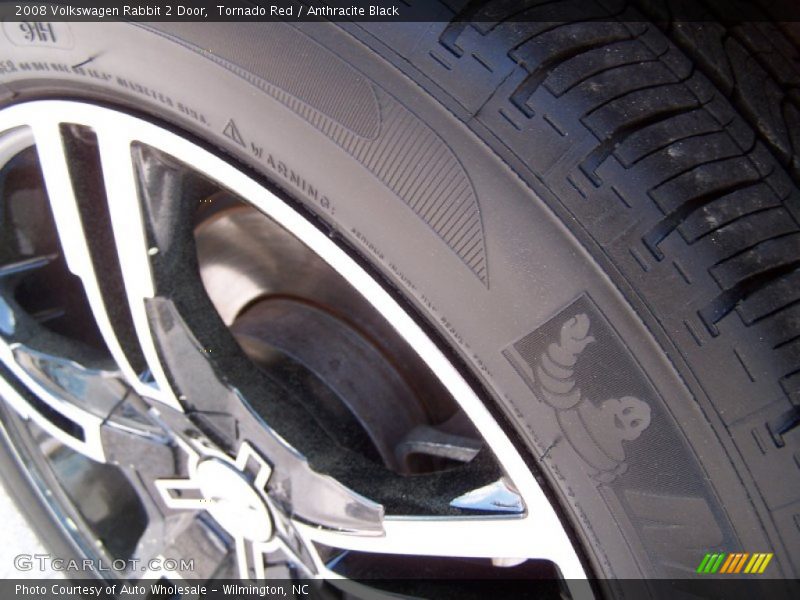Tornado Red / Anthracite Black 2008 Volkswagen Rabbit 2 Door
