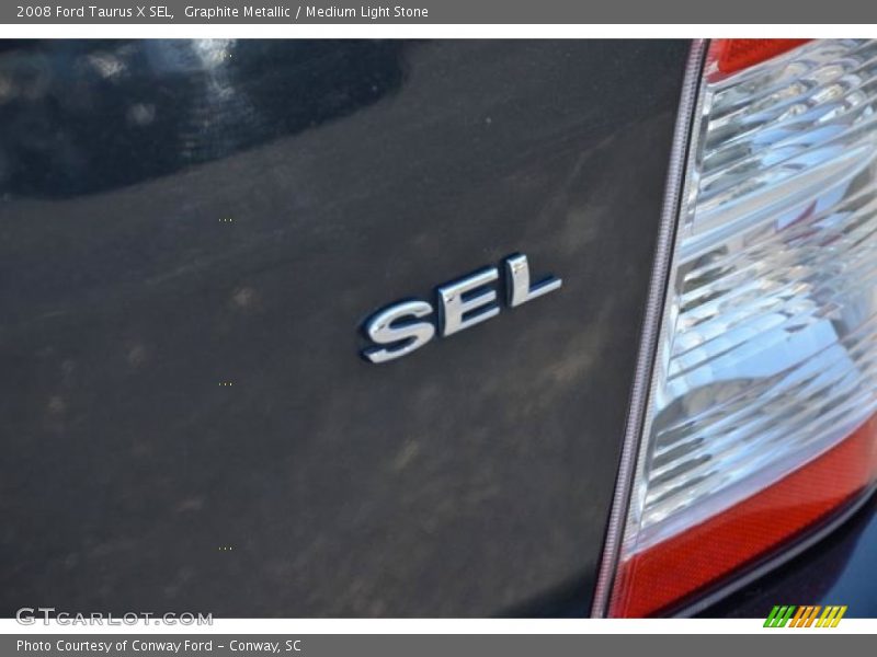 Graphite Metallic / Medium Light Stone 2008 Ford Taurus X SEL