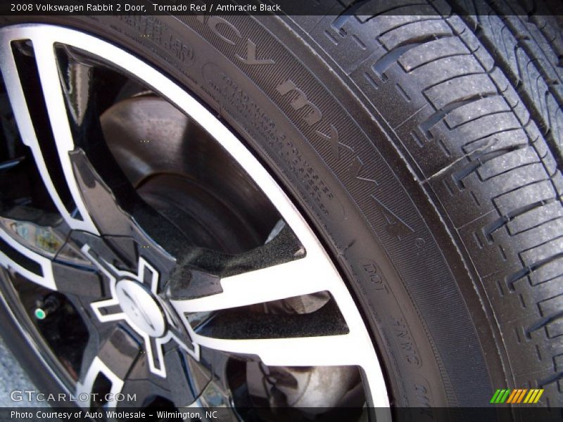 Tornado Red / Anthracite Black 2008 Volkswagen Rabbit 2 Door