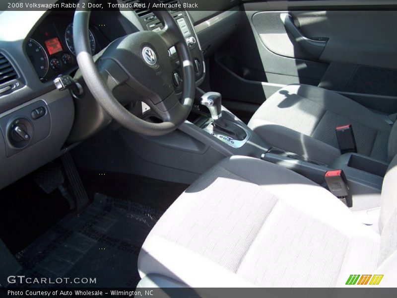 Tornado Red / Anthracite Black 2008 Volkswagen Rabbit 2 Door