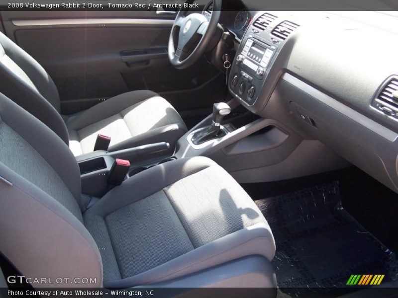 Tornado Red / Anthracite Black 2008 Volkswagen Rabbit 2 Door