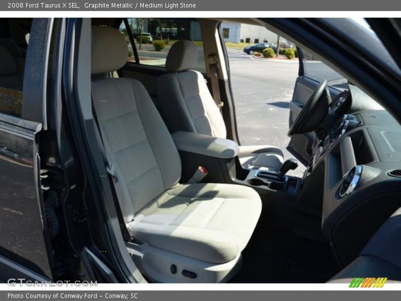 Graphite Metallic / Medium Light Stone 2008 Ford Taurus X SEL
