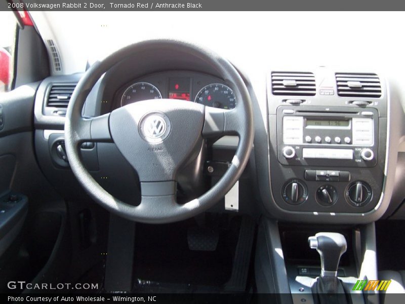 Tornado Red / Anthracite Black 2008 Volkswagen Rabbit 2 Door