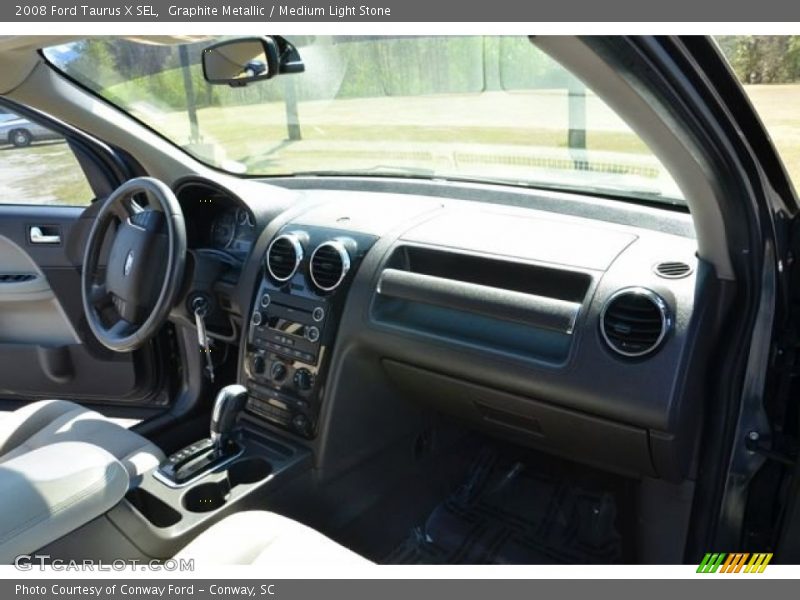 Graphite Metallic / Medium Light Stone 2008 Ford Taurus X SEL