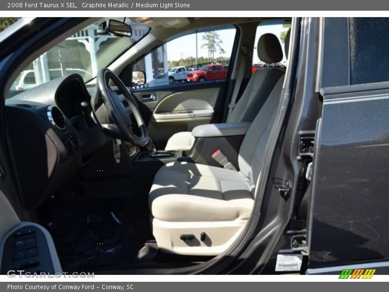Graphite Metallic / Medium Light Stone 2008 Ford Taurus X SEL