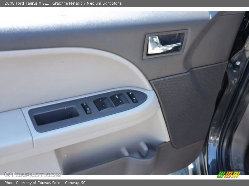 Graphite Metallic / Medium Light Stone 2008 Ford Taurus X SEL