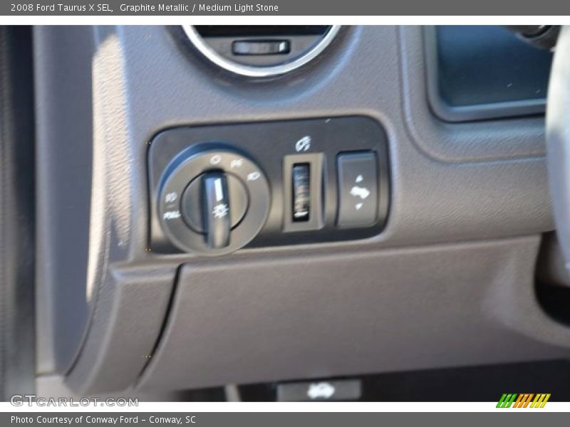 Graphite Metallic / Medium Light Stone 2008 Ford Taurus X SEL