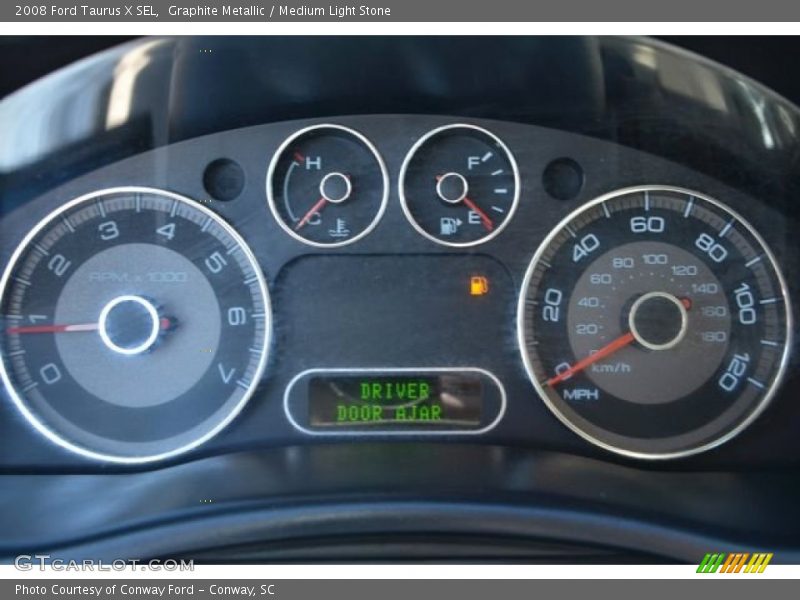 Graphite Metallic / Medium Light Stone 2008 Ford Taurus X SEL