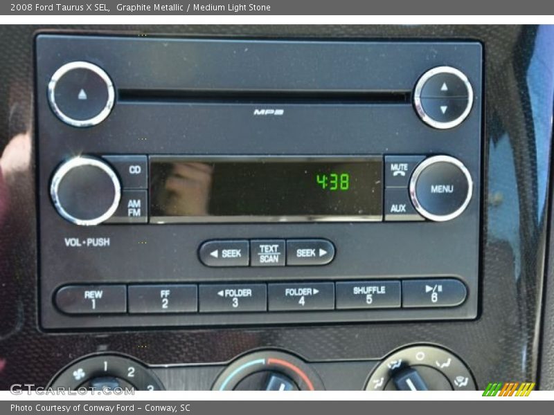 Graphite Metallic / Medium Light Stone 2008 Ford Taurus X SEL