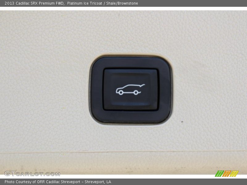 Platinum Ice Tricoat / Shale/Brownstone 2013 Cadillac SRX Premium FWD