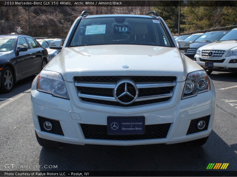 Arctic White / Almond/Black 2010 Mercedes-Benz GLK 350 4Matic