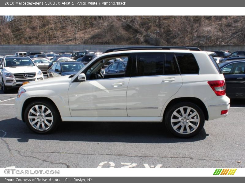 Arctic White / Almond/Black 2010 Mercedes-Benz GLK 350 4Matic