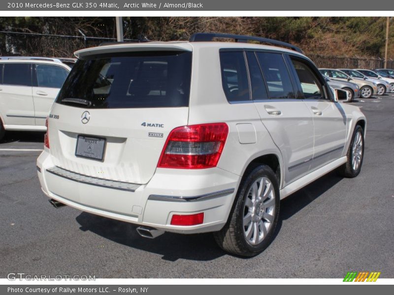 Arctic White / Almond/Black 2010 Mercedes-Benz GLK 350 4Matic
