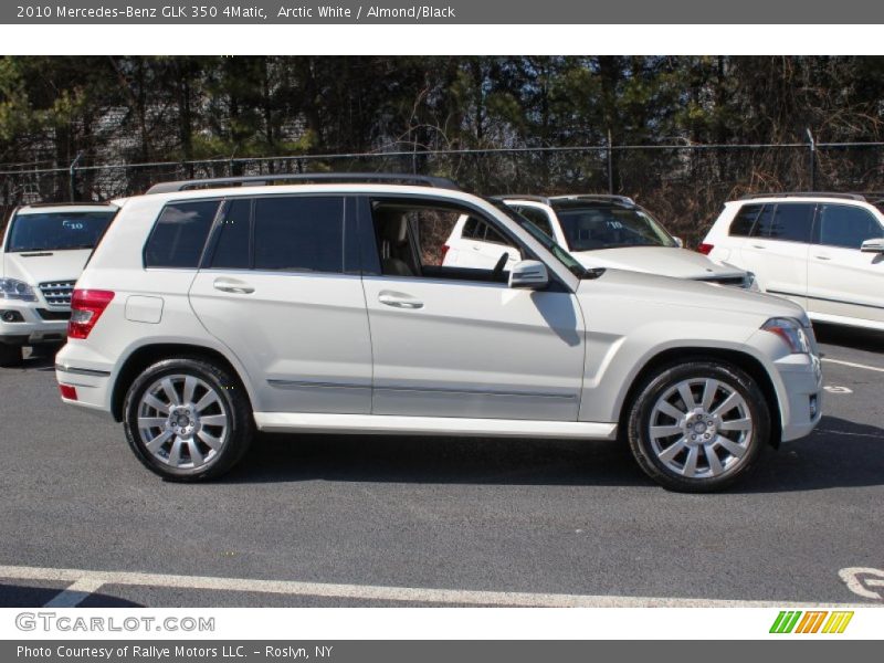 Arctic White / Almond/Black 2010 Mercedes-Benz GLK 350 4Matic
