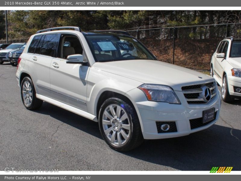 Arctic White / Almond/Black 2010 Mercedes-Benz GLK 350 4Matic