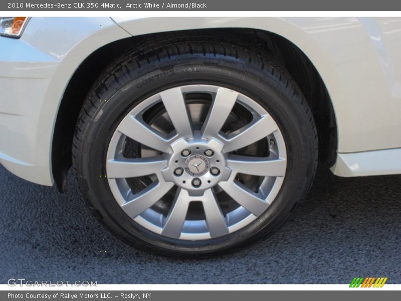 Arctic White / Almond/Black 2010 Mercedes-Benz GLK 350 4Matic