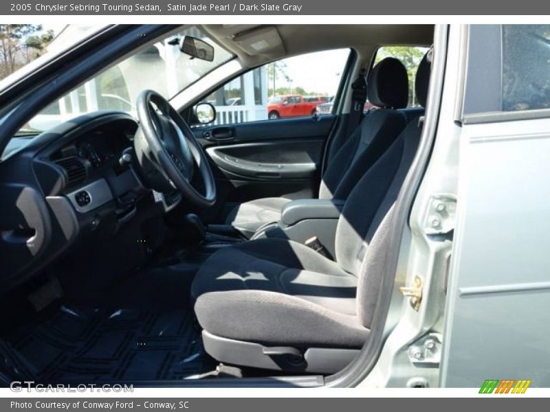 Satin Jade Pearl / Dark Slate Gray 2005 Chrysler Sebring Touring Sedan