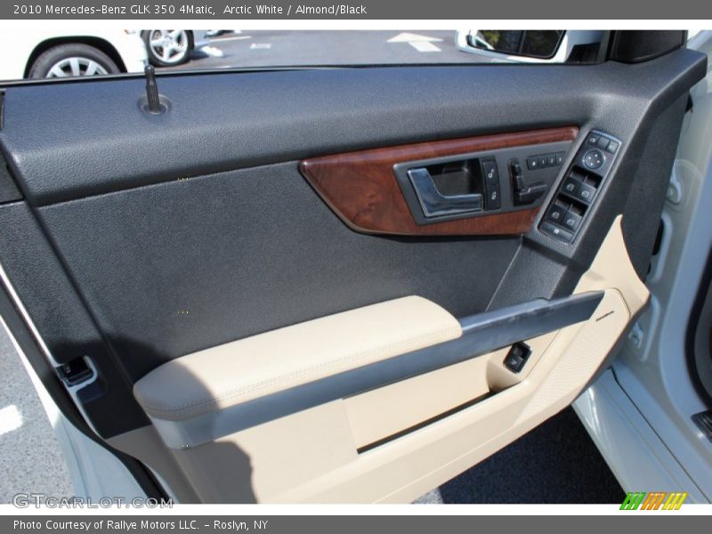 Arctic White / Almond/Black 2010 Mercedes-Benz GLK 350 4Matic