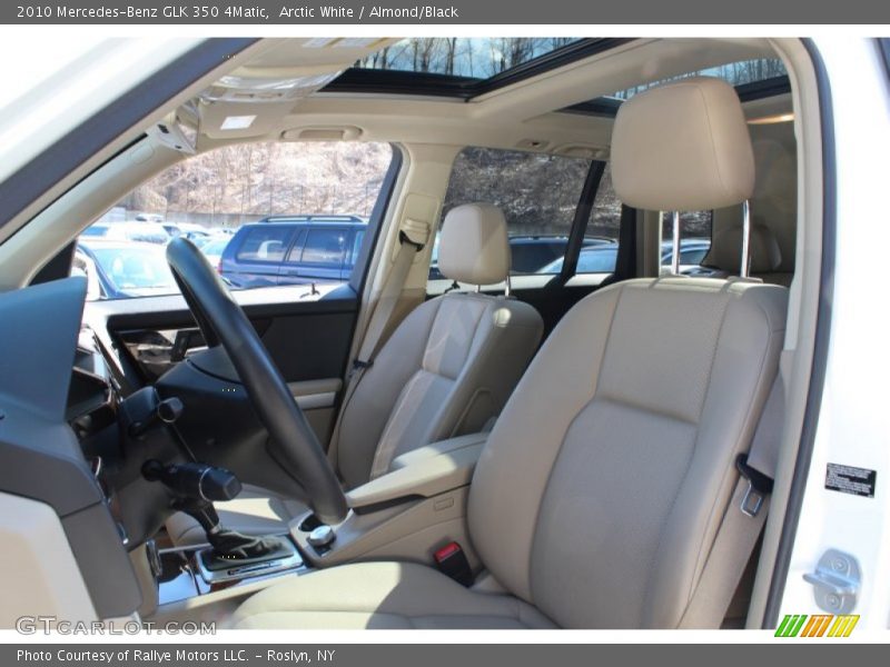 Arctic White / Almond/Black 2010 Mercedes-Benz GLK 350 4Matic