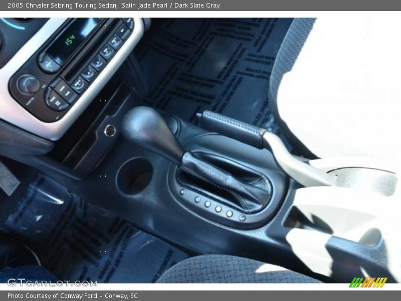 Satin Jade Pearl / Dark Slate Gray 2005 Chrysler Sebring Touring Sedan