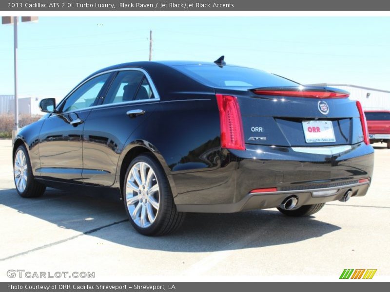 Black Raven / Jet Black/Jet Black Accents 2013 Cadillac ATS 2.0L Turbo Luxury