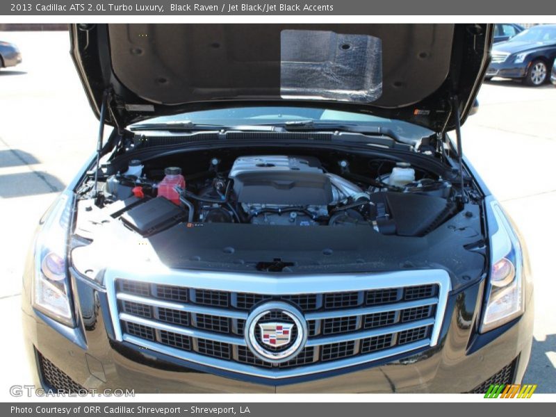 Black Raven / Jet Black/Jet Black Accents 2013 Cadillac ATS 2.0L Turbo Luxury