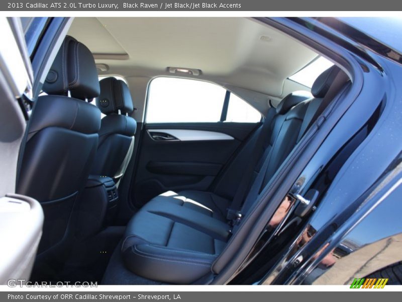 Black Raven / Jet Black/Jet Black Accents 2013 Cadillac ATS 2.0L Turbo Luxury
