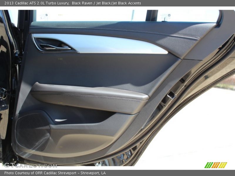 Black Raven / Jet Black/Jet Black Accents 2013 Cadillac ATS 2.0L Turbo Luxury