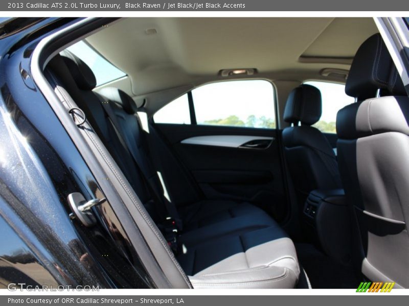 Black Raven / Jet Black/Jet Black Accents 2013 Cadillac ATS 2.0L Turbo Luxury