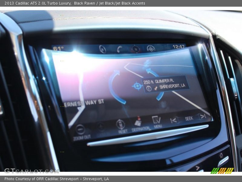 Black Raven / Jet Black/Jet Black Accents 2013 Cadillac ATS 2.0L Turbo Luxury