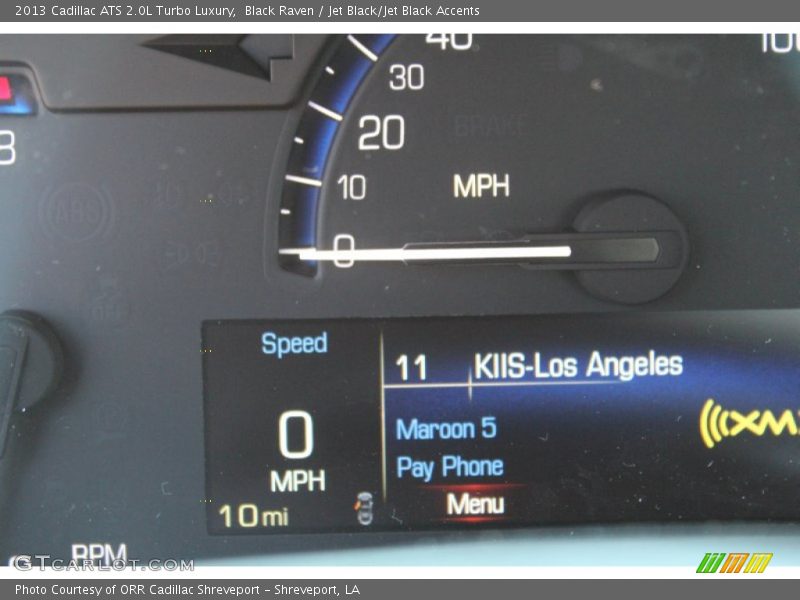 Black Raven / Jet Black/Jet Black Accents 2013 Cadillac ATS 2.0L Turbo Luxury