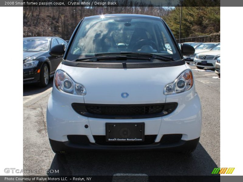 Crystal White / Design Black 2008 Smart fortwo passion coupe